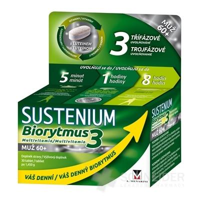 SUSTENIUM Biorytmus 3 multivitamín MUŽ 60+