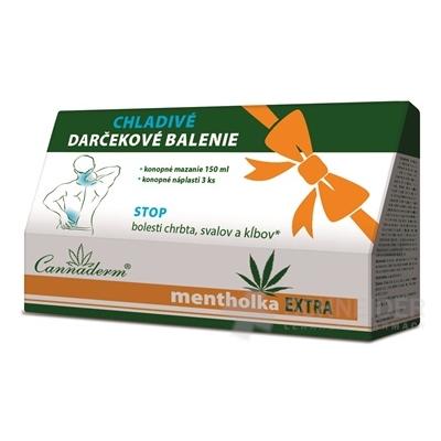 Cannaderm MENTHOLKA EXTRA - darčekové balenie