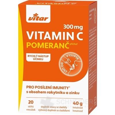 VITAR vitamín C 300 mg + rakytník + zinok