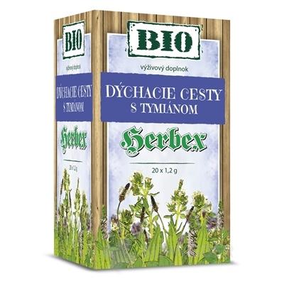 HERBEX BIO DÝCHACIE CESTY s tymiánom