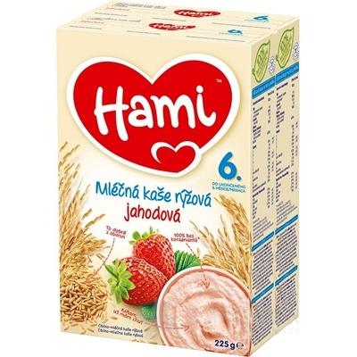 Hami mliečna kaša ryžová jahodová