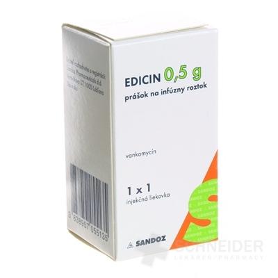 EDICIN 0,5 g prášok na infúzny roztok