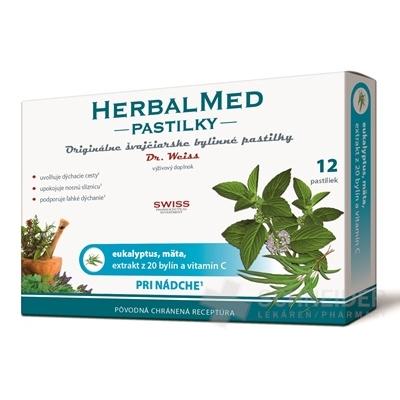 HERBALMED PASTILKY pri nádche - Dr.Weiss