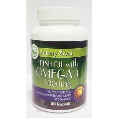 Zelený Život FISH OIL s OMEGA 3 1000 mg