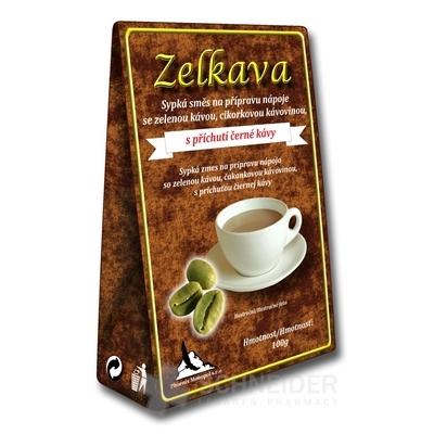 Zelkava s príchuťou čiernej kávy