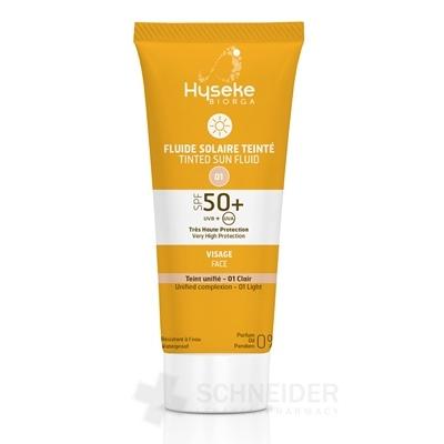 Hyseke BIORGA Tónované opaľovacie mlieko SPF50+
