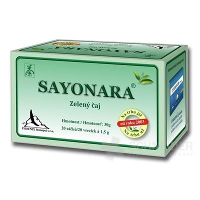 SAYONARA zelený čaj