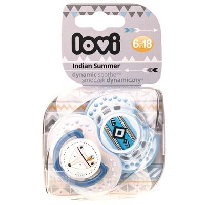 LOVI Dynamický utišujúci cumlík Indian Summer