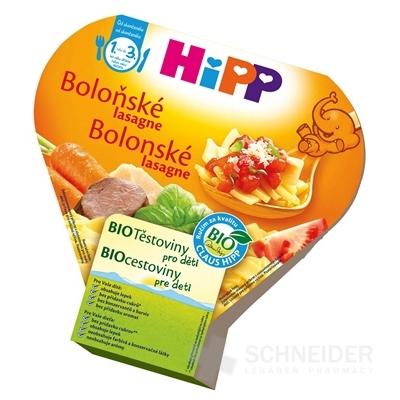 HiPP Príkrm BIO Bolonské lasagne