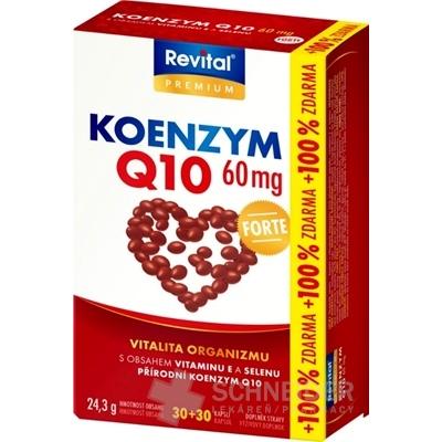 Revital KOENZÝM Q10 60 mg+VITAMÍN E+SELÉN FORTE