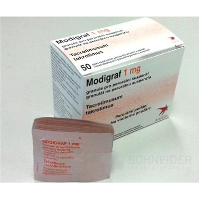 Modigraf 1 mg granulát na perorálnu suspenziu