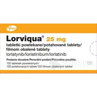 Lorviqua 25 mg filmom obalené tablety