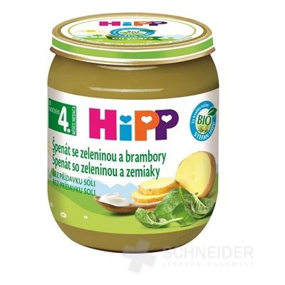 HiPP Príkrm BIO Špenát so zeleninou a zemiakmi