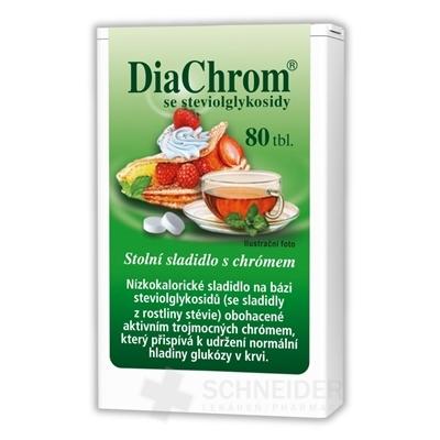 DiaChrom s glykozidmi steviolu