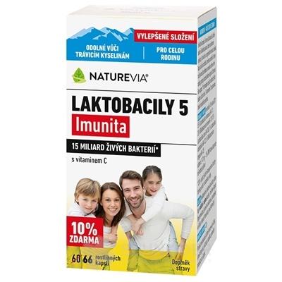 NATUREVIA LAKTOBACILY 5 Imunita