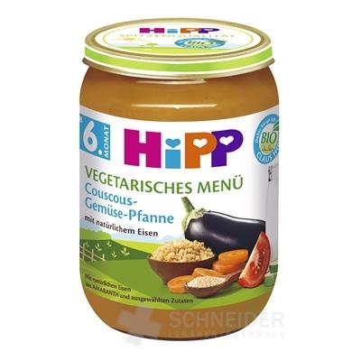 HiPP Príkrm BIO Vegetariánske menu Kuskus