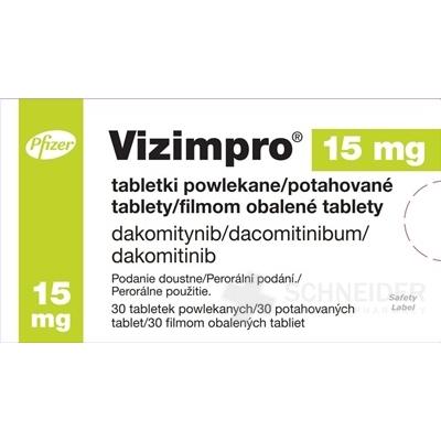 Vizimpro 15 mg filmom obalené tablety