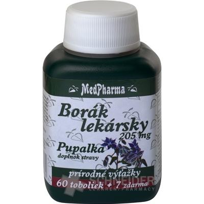 MedPharma BORÁK LEKÁRSKY 205 mg + PUPALKA