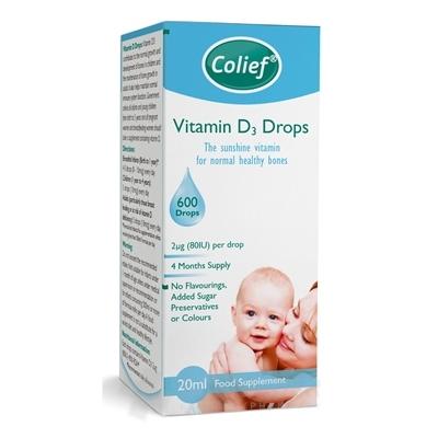 Colief Vitamin D3 Drops