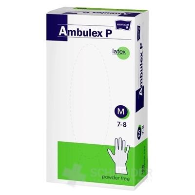 Ambulex P rukavice LATEX, potiahnuté polymérom