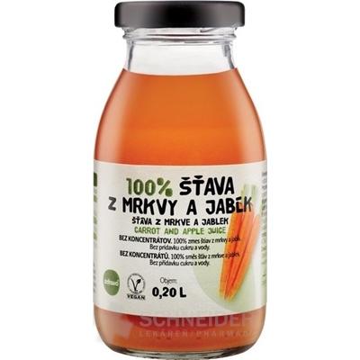 zdravo 100% ŠŤAVA Z MRKVY A JABĹK
