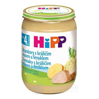 HiPP Príkrm Zemiaky s králičím mäsom a feniklom