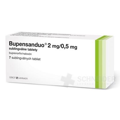 Bupensanduo 2 mg/0,5 mg sublingválne tablety