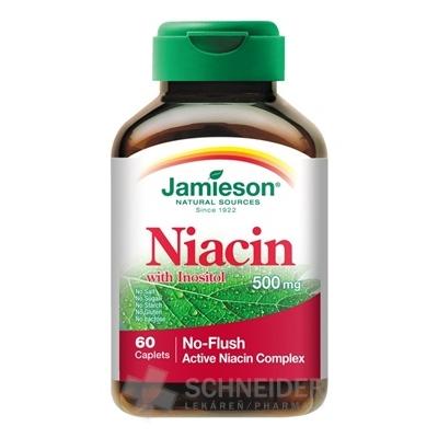 JAMIESON NIACÍN 500 mg S INOZITOLOM
