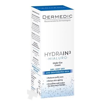 DERMEDIC HYDRAIN3 HIALURO OČNÝ KRÉM