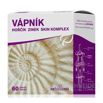 nefdesanté VÁPNIK HORČÍK ZINOK SKIN KOMPLEX