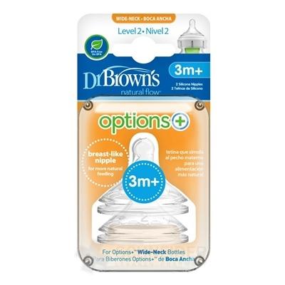 Dr.BROWN´S NÁHRADNÉ CUMLÍKY OPTIONS+ LEVEL 2