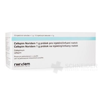 Cefepím Noridem 1 g