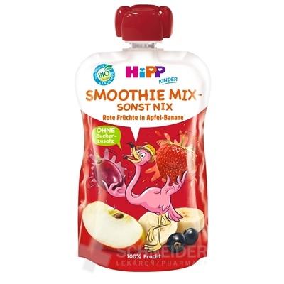 HiPP BIO Smoothie Jablko Banán Červené ovocie