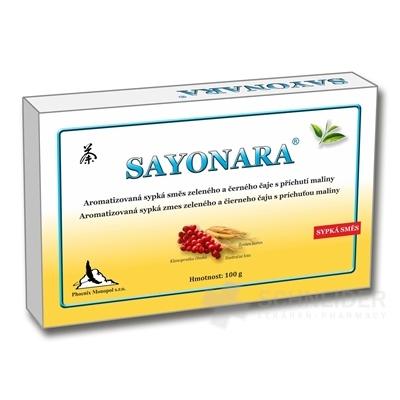 SAYONARA s príchuťou maliny