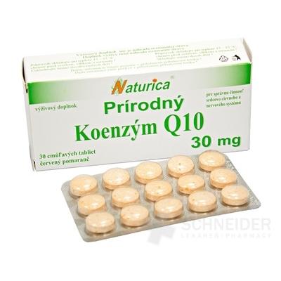 Naturica Prírodný KOENZÝM Q10 30 mg