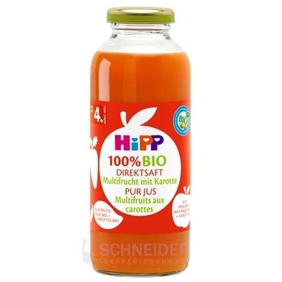 HiPP 100 % BIO Ovocna šťava s karotkou