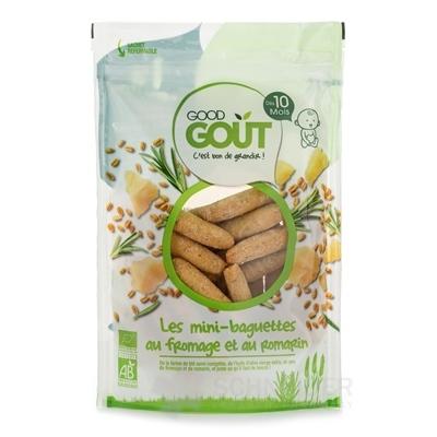 Good Gout BIO Mini bagetky s rozmarínom a syrom
