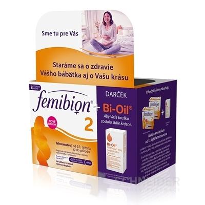 Femibion 2 Kys. listová a Metafolin + DHA + VIT.D3