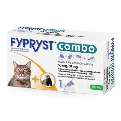 FYPRYST combo 50 mg/60 mg MAČKY A FRETKY