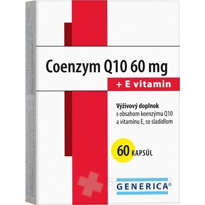 GENERICA COENZYM Q10 60 mg + E vitamin