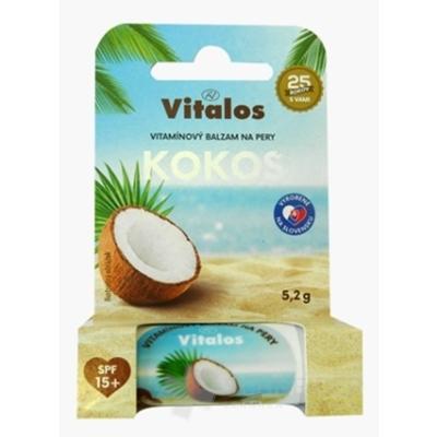 VITALOS Balzam na pery kokos SPF15