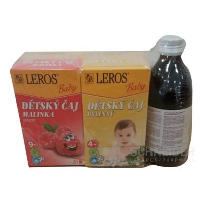 LEROS BABY ŠŤAVA + ČAJ MALINKA + ČAJ BYLINKOVÝ