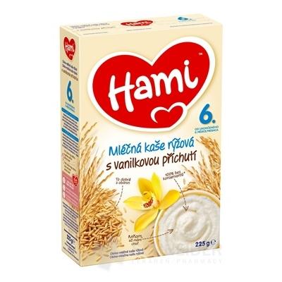 Hami mliečna kaša ryžová s vanilkovou príchuťou