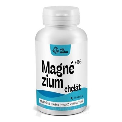 Via natur Magnézium chelát + vitamín B6