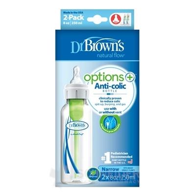 Dr.BROWN´S DOJČENSKÁ FĽAŠA OPTIONS+ 250 ml DUOPACK