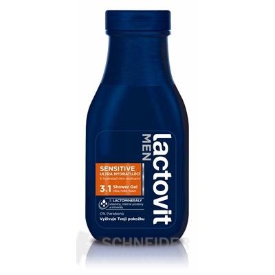 Lactovit MEN SENSITIVE 3v1 Sprchový gél