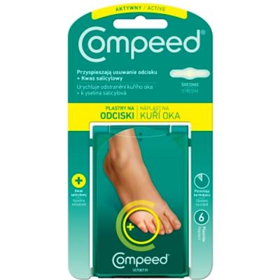 COMPEED Active Náplasť na kurie oká stredné