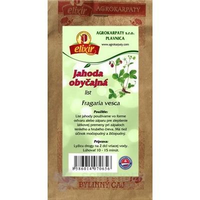 AGROKARPATY JAHODA OBYČAJNÁ list