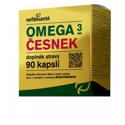 NefDeSanté Omega 3 cesnak 90 cps.