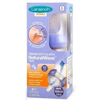 Lansinoh Dojčenská fľaša s NaturalWave cumľom